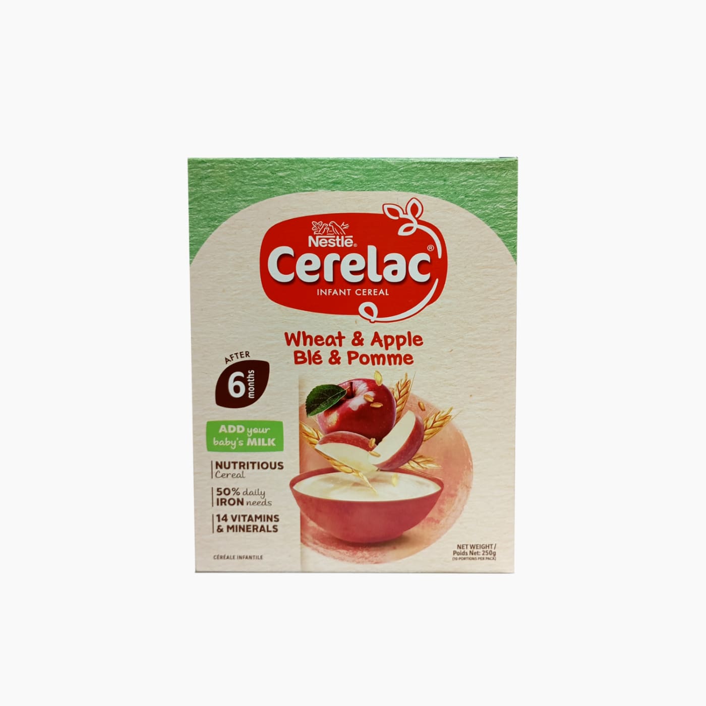 CERELAC Wheat & Apple 36X250g