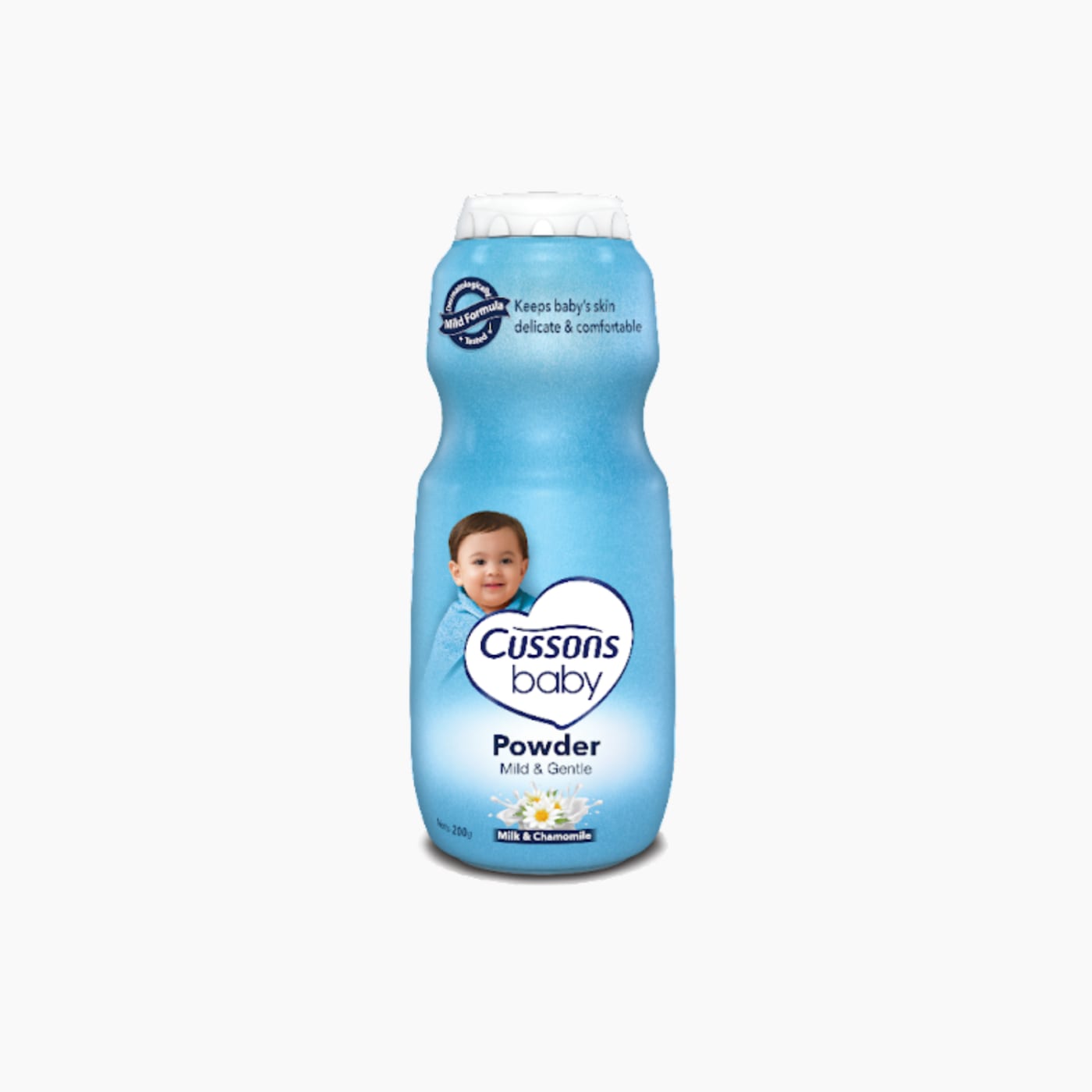 Cussons Baby Mild & Gentle Powder 200GX24 (Blue)