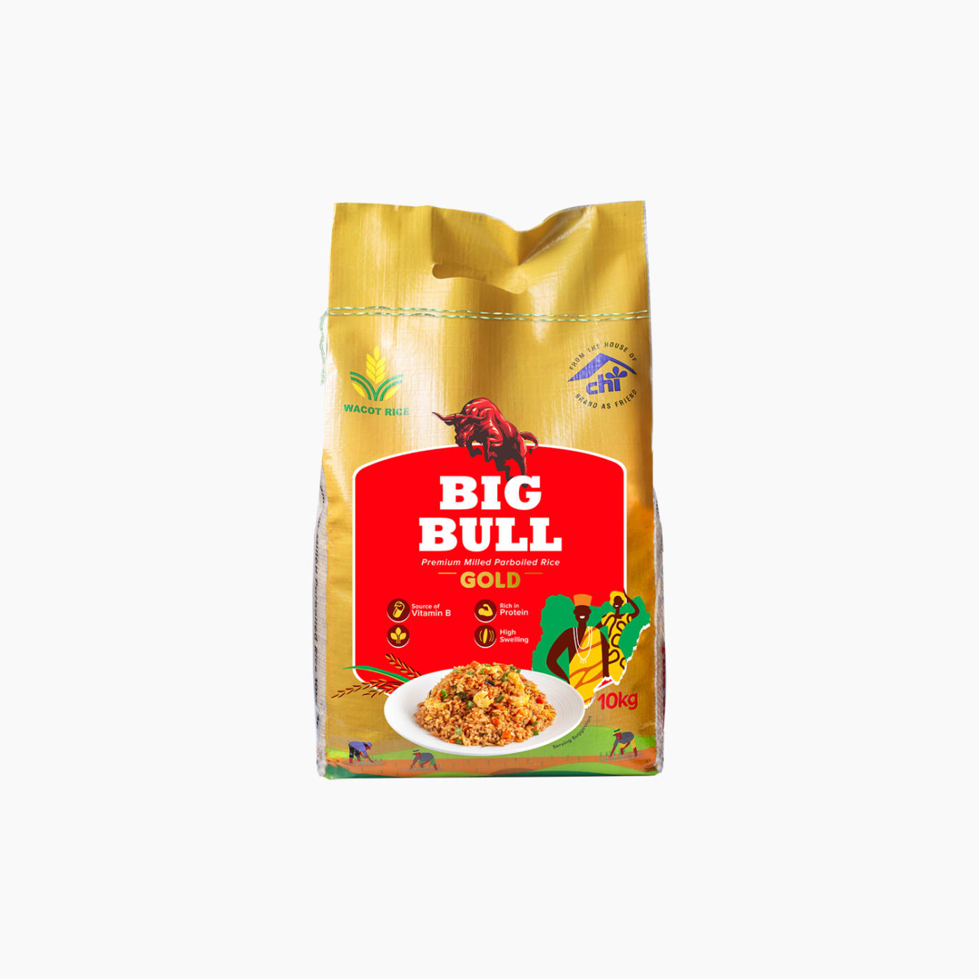 Big Bull Rice Bag 10kg