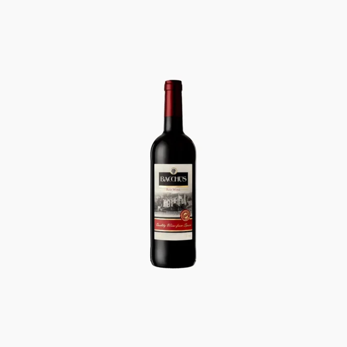 Bacchus Red Wine 6X75cl