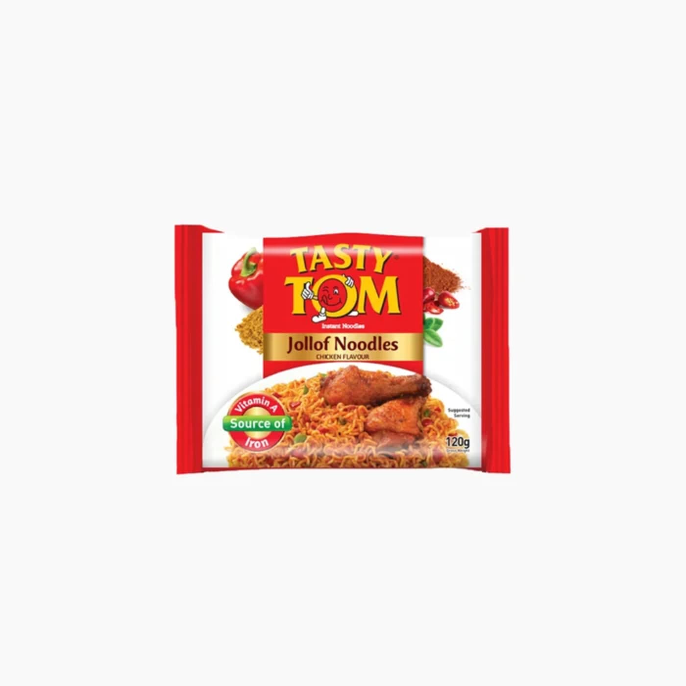 Tasty Tom Jollof Chicken 120g X 40