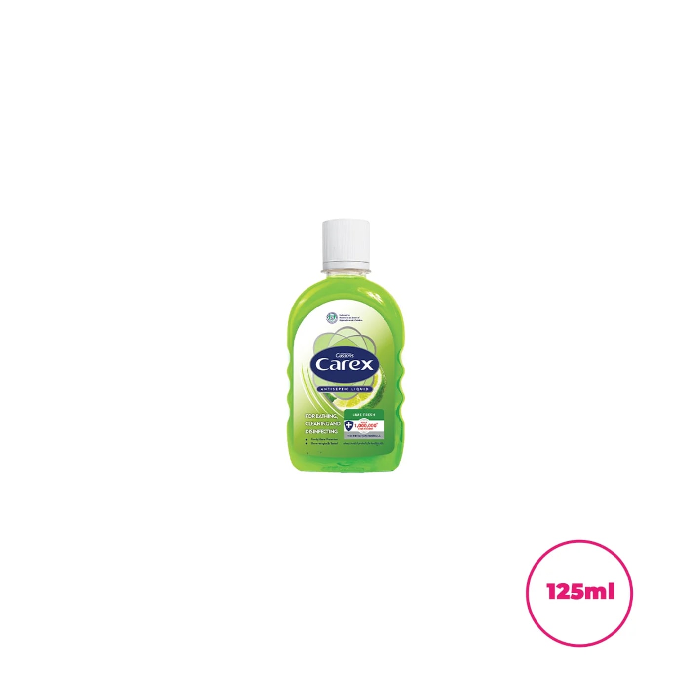 Carex Antiseptic Liquid 125ml Lime