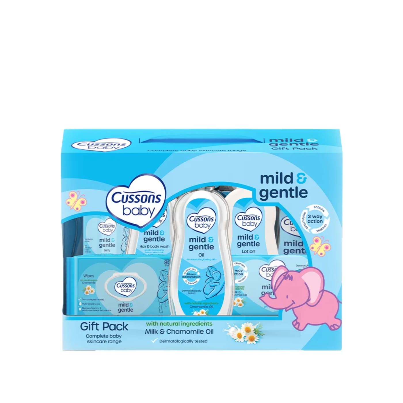 Cussons Baby Gift Pack Medium (Blue)