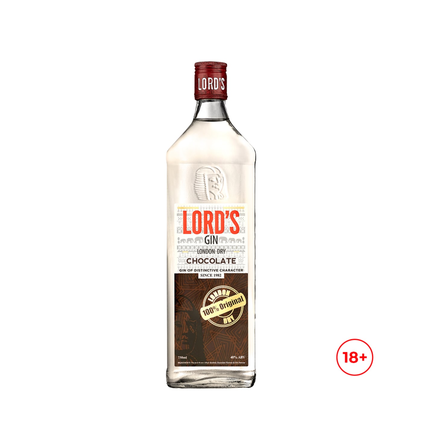 LORD'S LONDON DRY -Chocolate 75cl