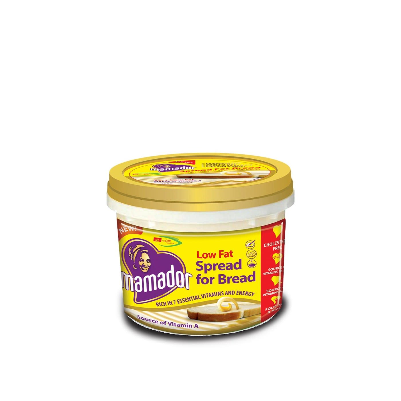 Mamador Low Fat Spread Bread 450gX24