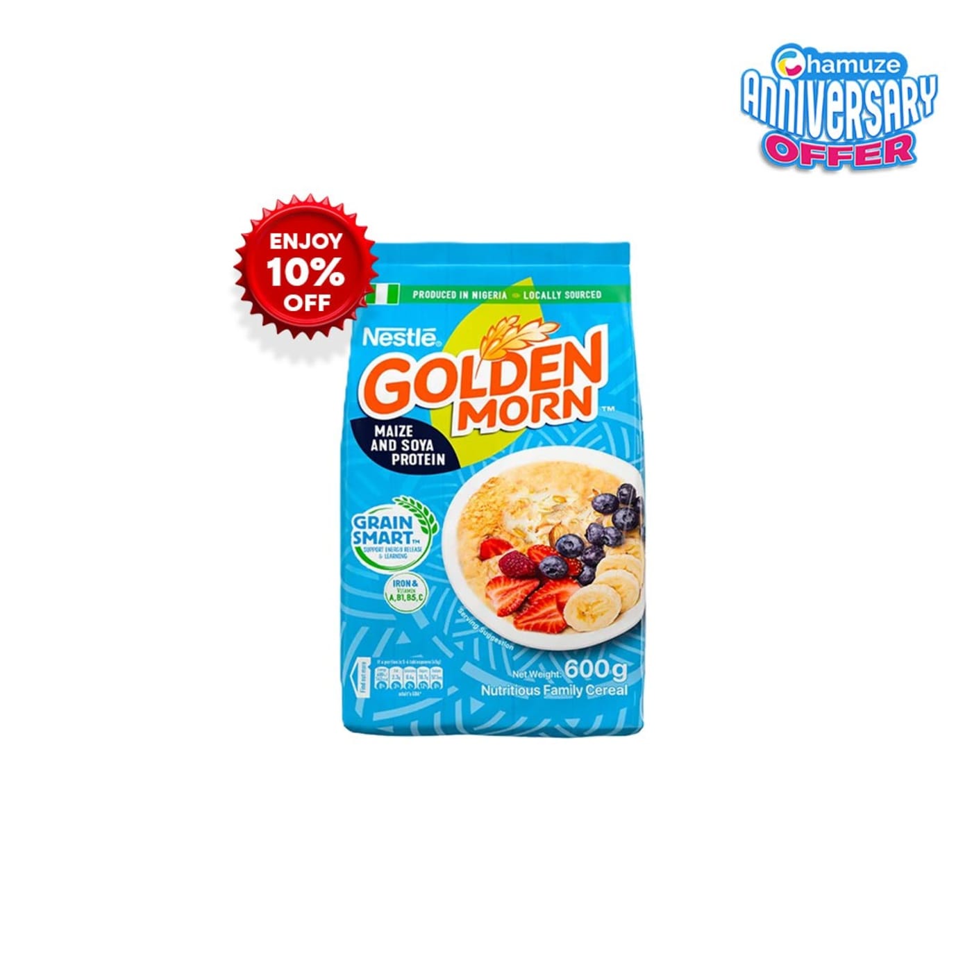 GOLDEN MORN Grainsmart 600g