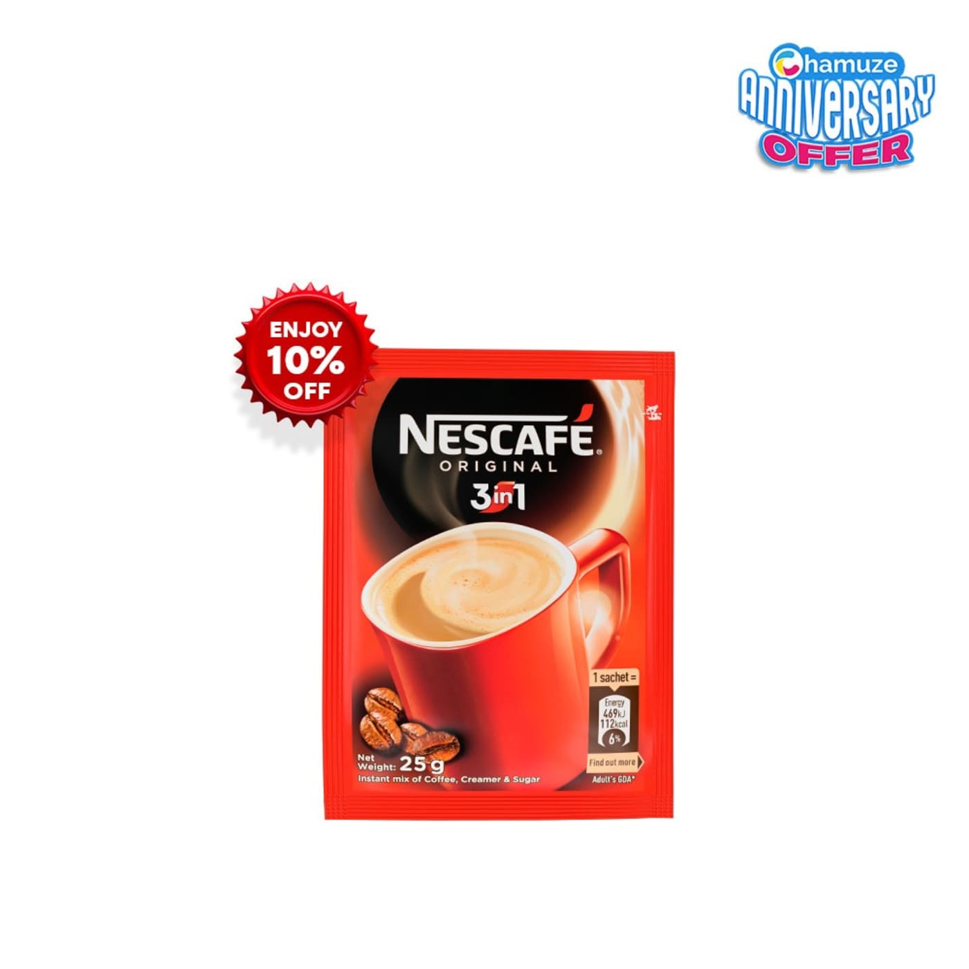 Nescafe 3in1 25g x 10