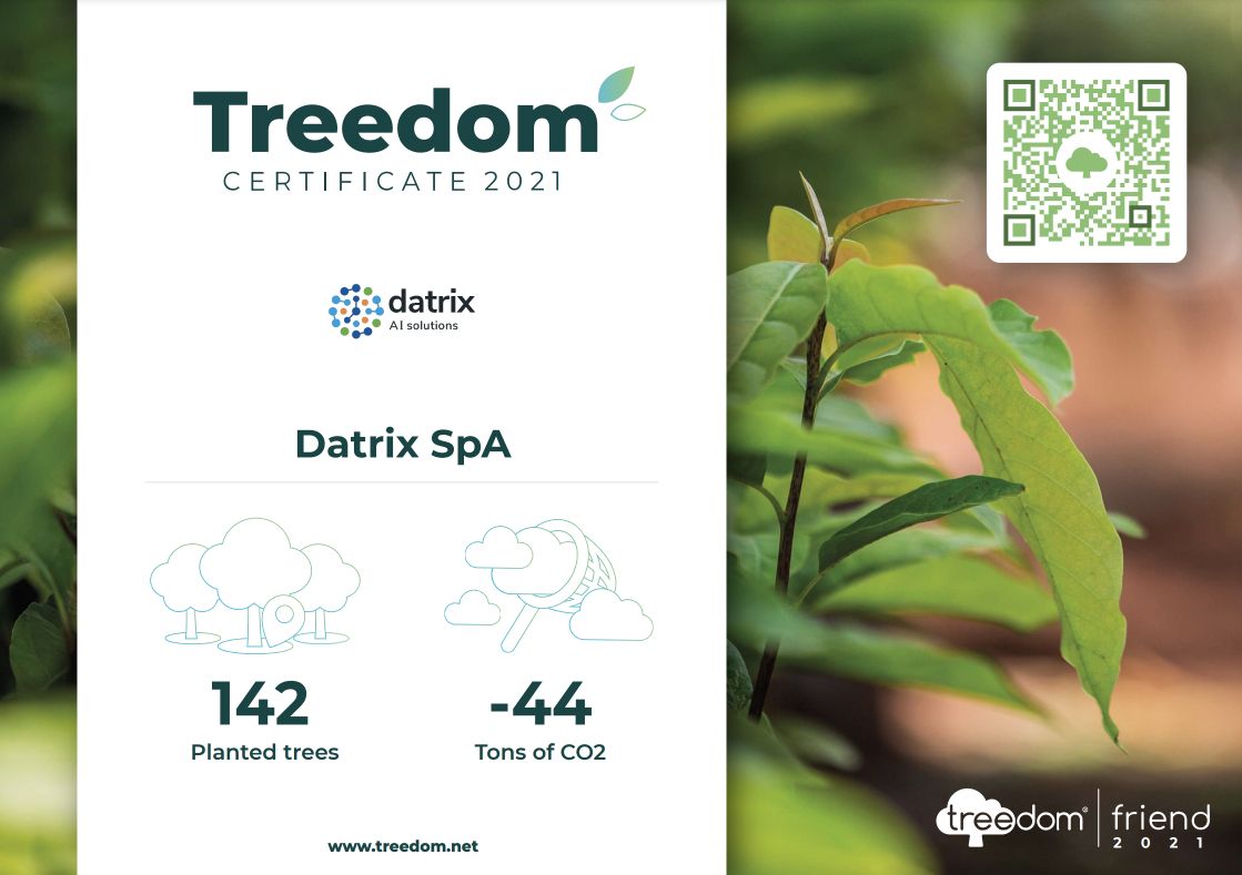 foresta Datrix in collaborazione con Treedom