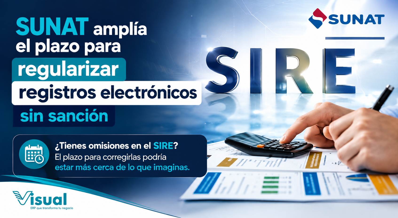 SUNAT amplía el plazo para regularizar registros electrónicos sin sanción: ¿hasta cuándo podrás corregir el SIRE?