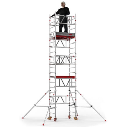MiTower One Man Quick Build Scaffold Tower - 4.1m
