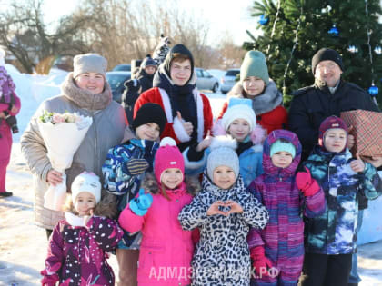 Новогодние праздники проходят в посёлках Дзержинска