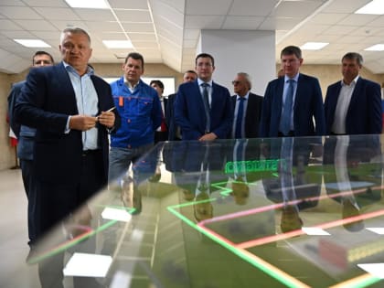 Глава Минэкономразвития РФ посетил ОЭЗ «Кулибин» в Дзержинске