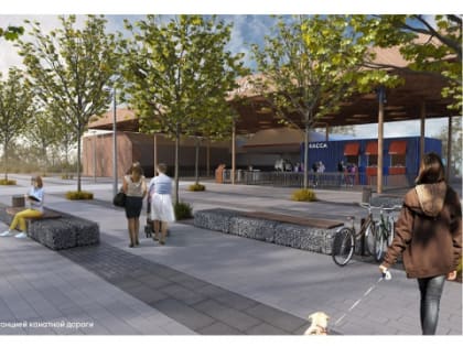 Кассовый павильон с навесом появится у нижегородской канатной дороги