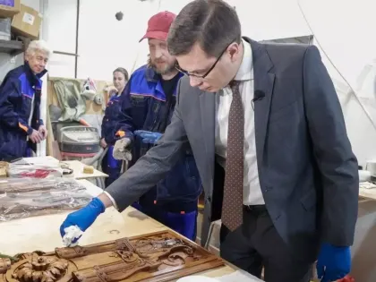 Сгоревший музей в Нижнем Новгороде сильно преобразился. Смотрим фото