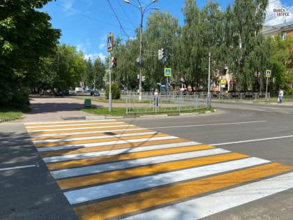 ​В округе обновят дорожную разметку