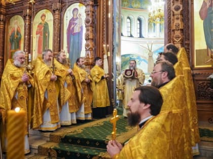 Благочинный сослужил владыке Георгию в день 20-ти летия его архиерейской хиротонии