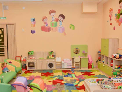 В двух новых детских садах в Приокском районе Нижнего Новгорода начались занятия