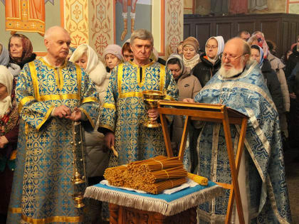 Праздник Сретения Господня встретили в благочинии