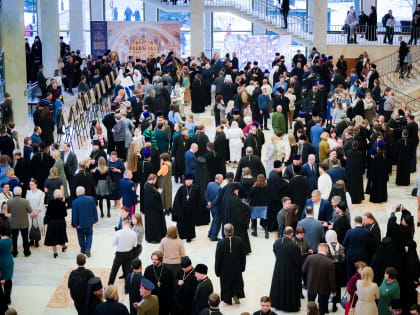 Делегация Выксунской епархии приняла участие в торжественном пленарном заседании XXXI Международных Рождественских образовательных чтений