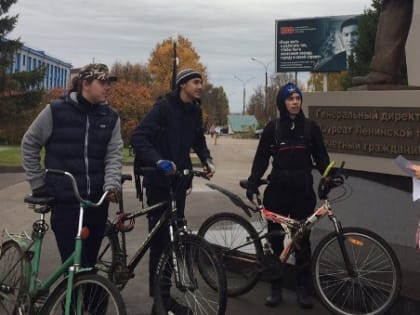 «Дневной дозор» на велосипедах проехал по историческим станциям Арзамаса