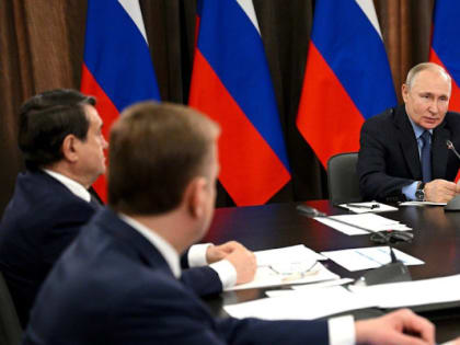 Глеб Никитин представил Владимиру Путину на заседании президиума Госсовета РФ предложения по развитию промышленности
