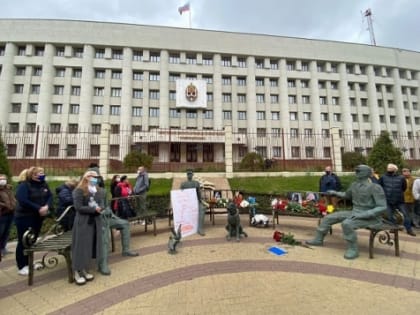 Нижегородских активистов Резонтову и Мясковского задержали у мемориала Славиной