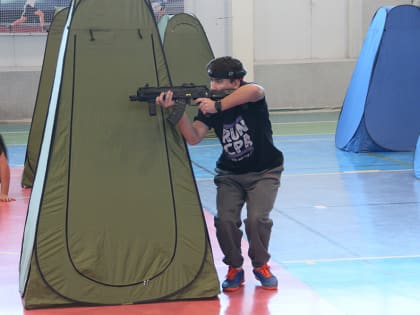 Финал отборочных игр по лазерному бою в Арзамасе