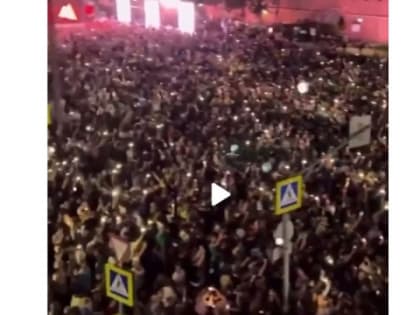 Давка образовалась на концерте Егора Крида в Нижнем Новгороде