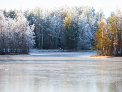 Толщина льда на водоемах Сарова