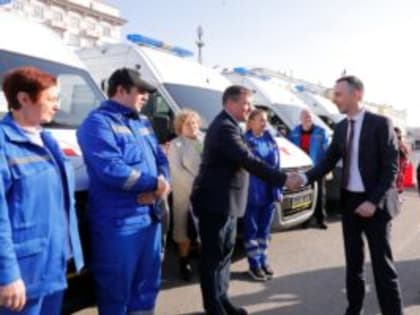 Новые «скорые» приехали в Павлово