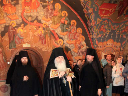 Литургия. Вход Господень в Иерусалим