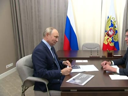 Путин встретился с нижегородским губернатором
