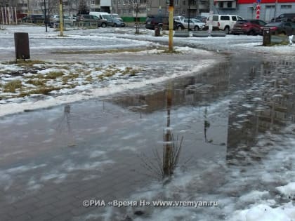 Дождь со снегом ожидается в Нижнем Новгороде 18 декабря