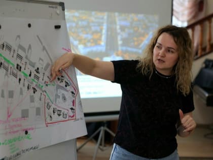 В Дзержинске прошли общественные обсуждения благоустройства сквера у ДКХ с прилегающим бульваром Победы в рамках конкурса «Малые города и исторические поселения» – 2023