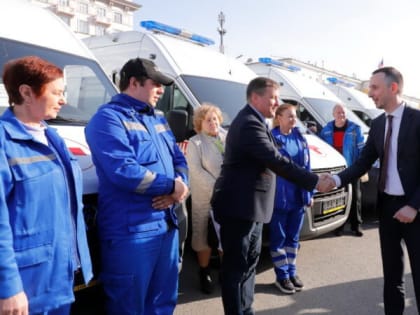 74 новых автомобиля пополнили автопарк службы скорой медицинской помощи Нижегородской области