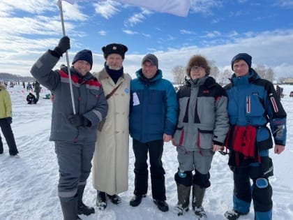 Команда саровской гордумы поучаствовала в соревнованиях по рыболовному спорту