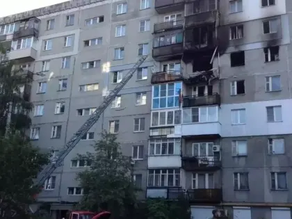 От взорвавшегося дома избавляются в Нижнем Новгороде
