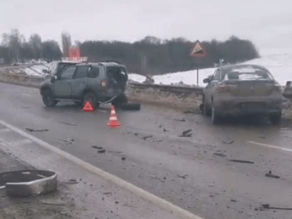 Пробка образовалась на въезде в Нижний Новгород из-за ДТП 29 января