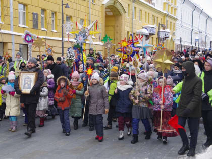Святочное шествие пройдет по улице Большой Покровской 15 января