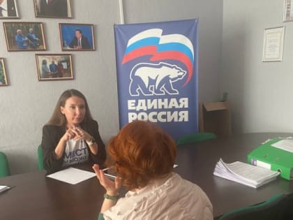 Оксана Смолина провела прием граждан