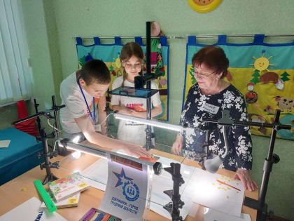 Мультоткрытку «Дзержинск – город трудовой доблести» сделали своими руками ветераны и подростки