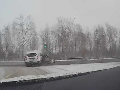 «Стоим наглухо»: под Нижним Новгородом произошла массовая авария: видео