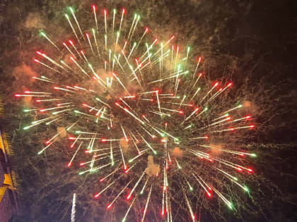 Опубликовано видео салюта на День города в Нижнем Новгороде