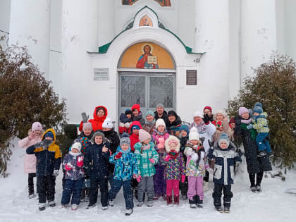 В Выездновской воскресной школе отпраздновали Масленицу