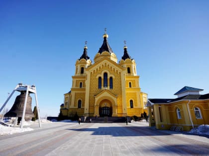 Глава Нижегородской митрополии совершил Божественную литургию в Александро-Невском кафедральном соборе Нижнего Новгорода