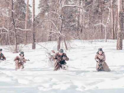 Реконструкция подвига Александра Матросова состоялась в Дзержинске