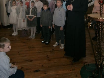 Концерт учащихся воскресной школы