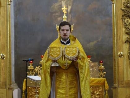 Божественная литургия в день гражданского новолетия в кафедральном соборе Во славу Воскресения Христова города Арзамаса