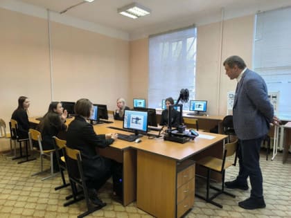 Ученики гимназии вновь встретились с политехом