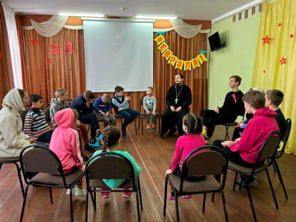 Священник посетил приют для несовершеннолетних Арзамасского района